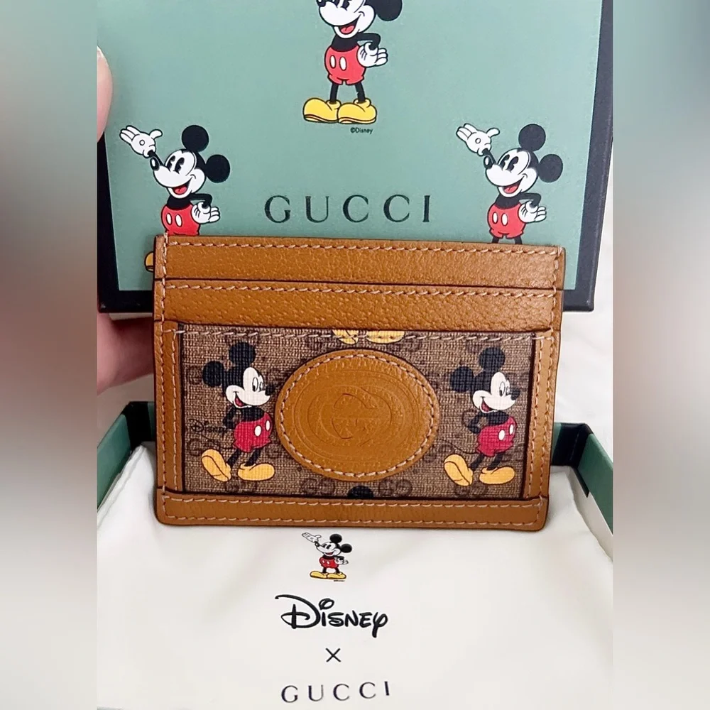 Special Edition Gucci Disney Collaboration! GUCCI Micro GG Card Case SOLD - Picture 7 of 7